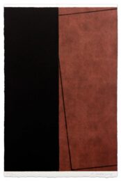 Varied Figure Zone (1 Part) by Robert Mangold at ebo Gallery